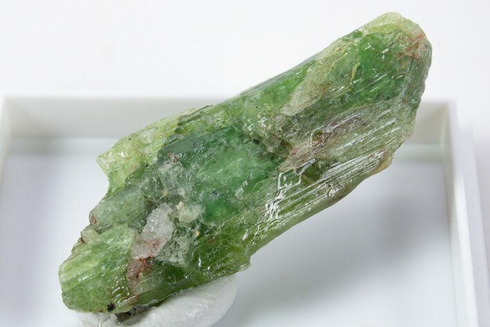 Unusual Green Kyanite Crystal - Tanzania #345727